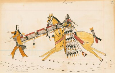 Ute Indian by Howling Wolf